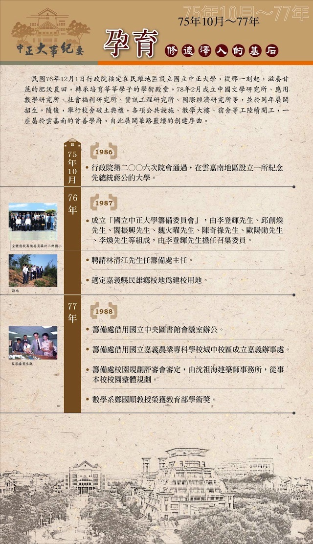 孕育一(75年10月~77年)